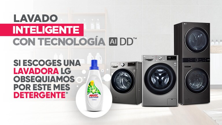 Lavado inteligente con tecnología AI DD